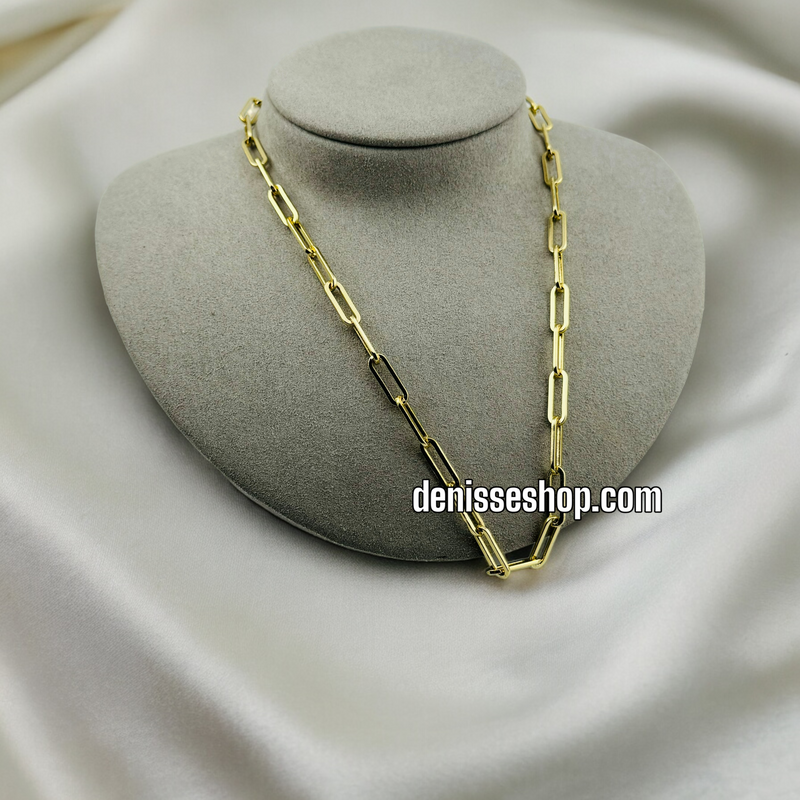 14K PAPERCLIP CHAIN 5MM C1186