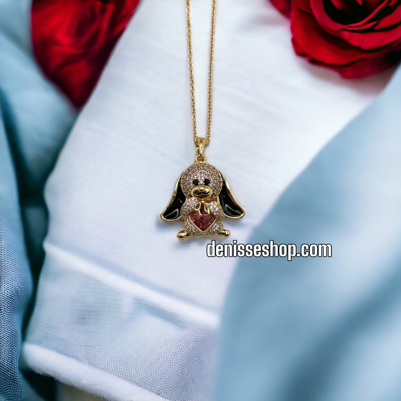 14K PUPPY PENDANT P240