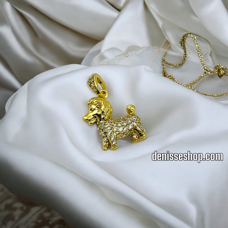 14K CUTE DOG PENDANT P511