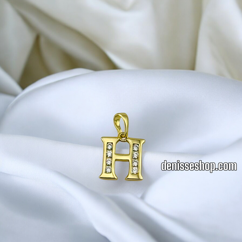 14K FASHION LETTERS PENDANT P505