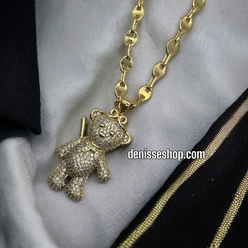 14K BEAR PENDANT P237 (CHAIN NOT INCLUDED)