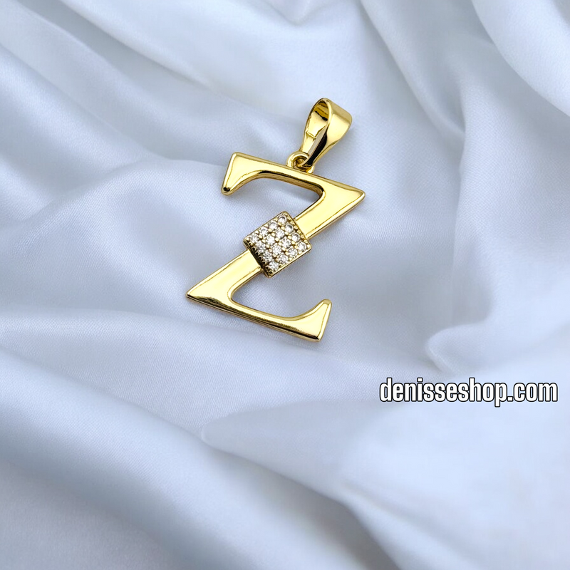 14K FASHION LARGE LETTER PENDANT P645