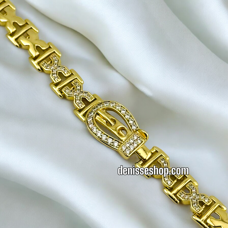 14K FASHION GOLD BRACELET BR449