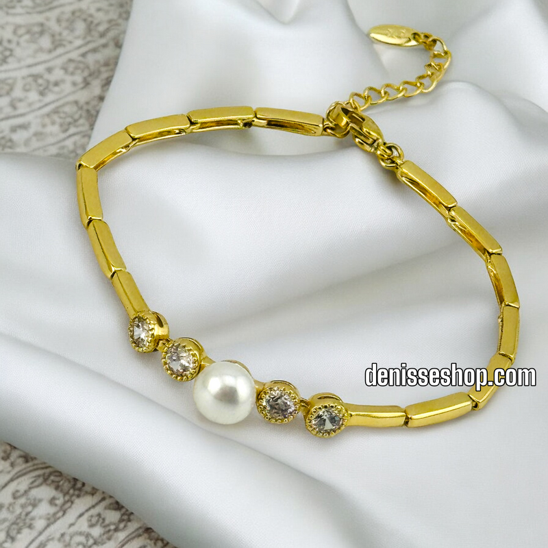 14K PEARL FASHION BRACELET BR475