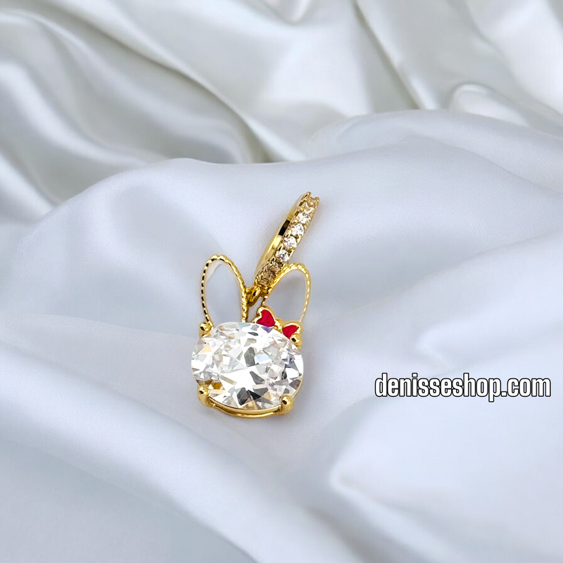 14K WOMEN/GIRL BUNNY PENDANT P631