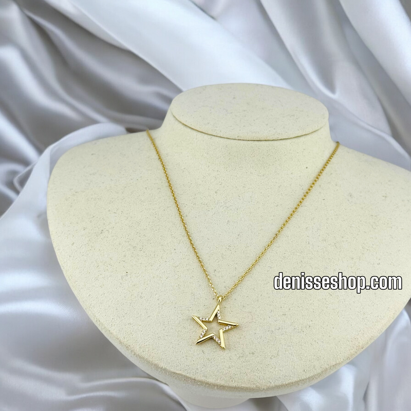 14K / WOMEN CUTE STAR NECKLACE N99