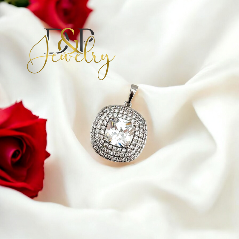 14K WOMAN SILVER FASHION NECKLACE N183