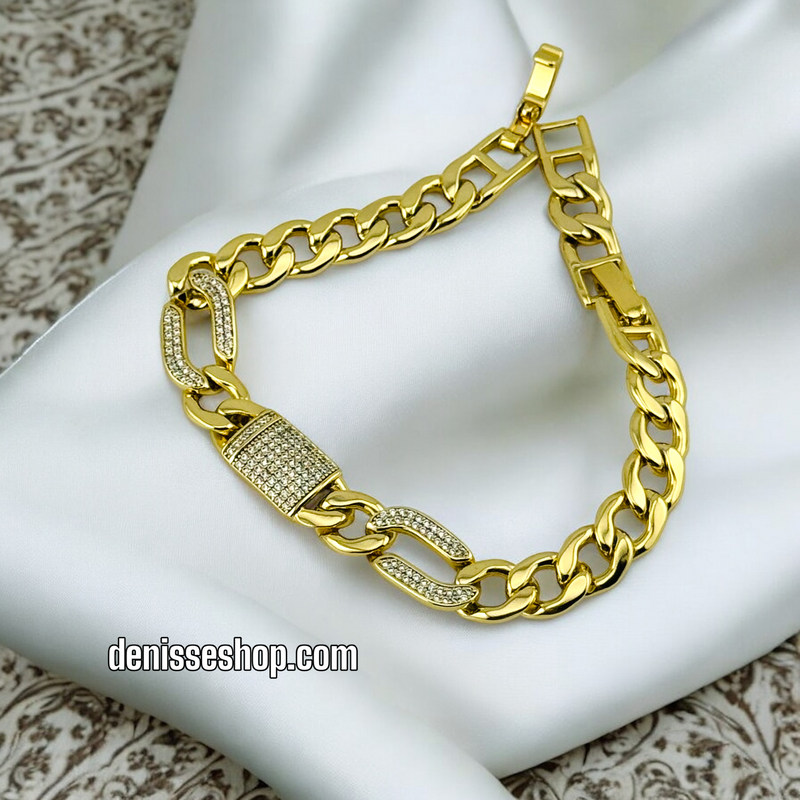 14K FASHION GOLD BRACELET BR488