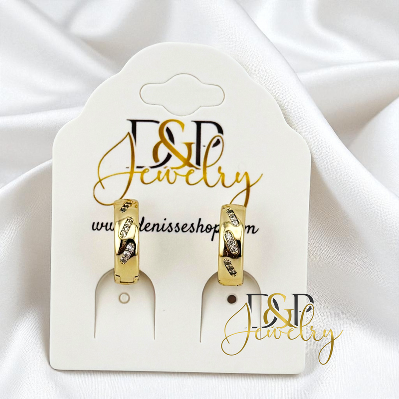 14K SMALL HOOP EARRING HP757