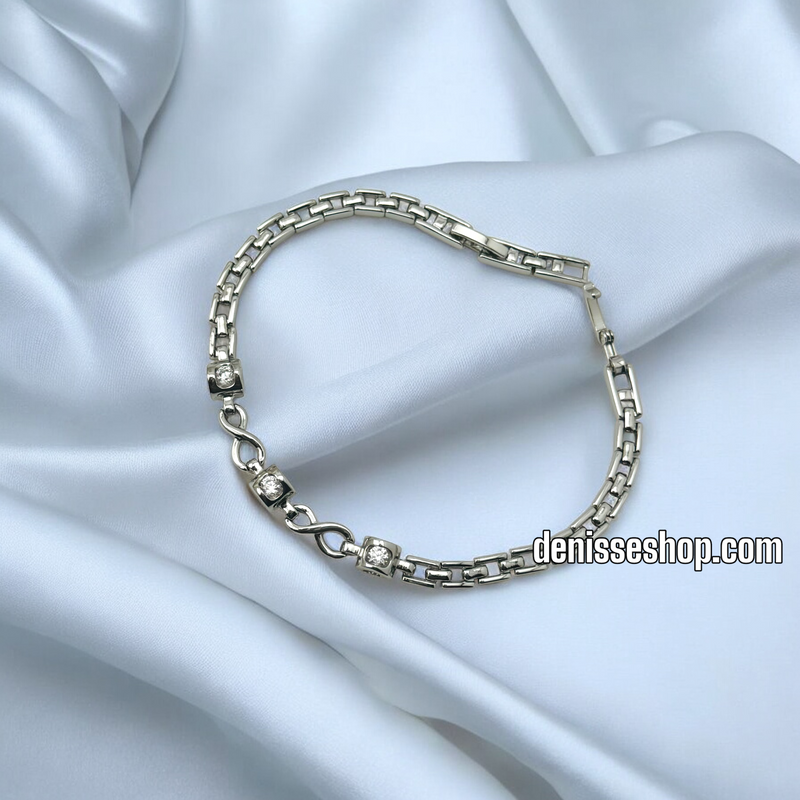 SILVER INFINITY BRACELET BR624