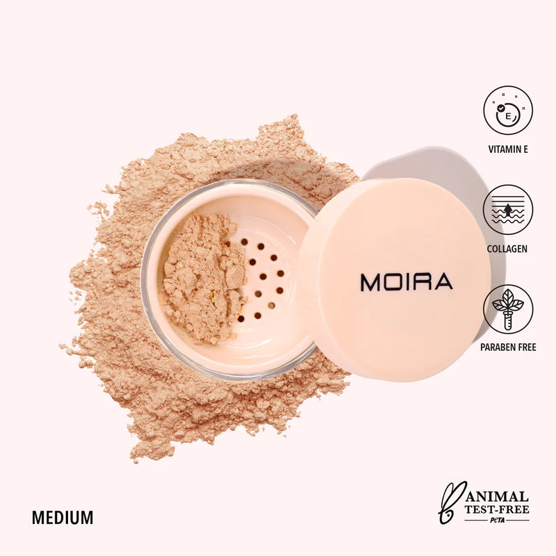 Moira Beauty Loose Setting Powder Assorted Medium- LSP003