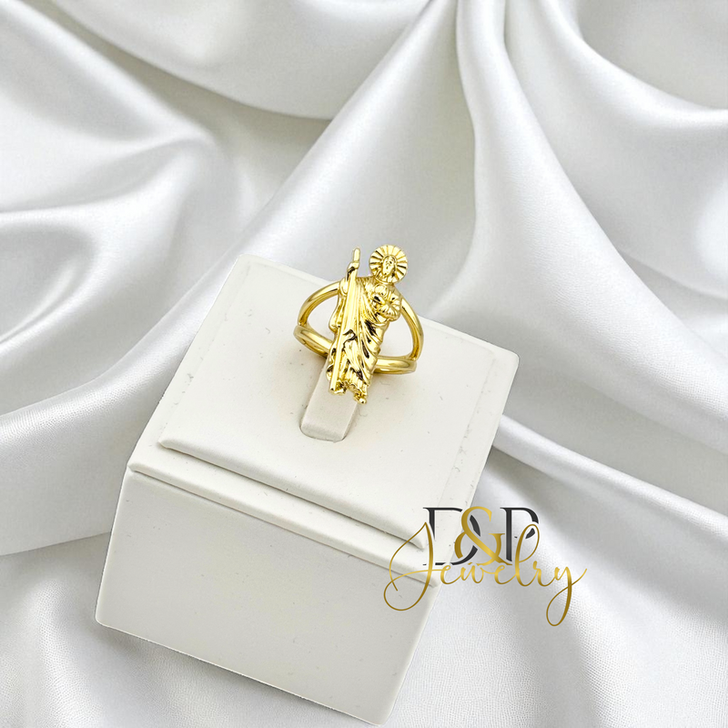 14K SAINT JUDE RING RG416