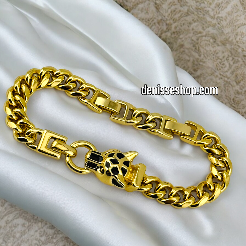 14K FASHION PANTER BRACELET BR523