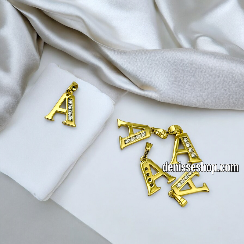 14K FASHION LETTERS PENDANT P505