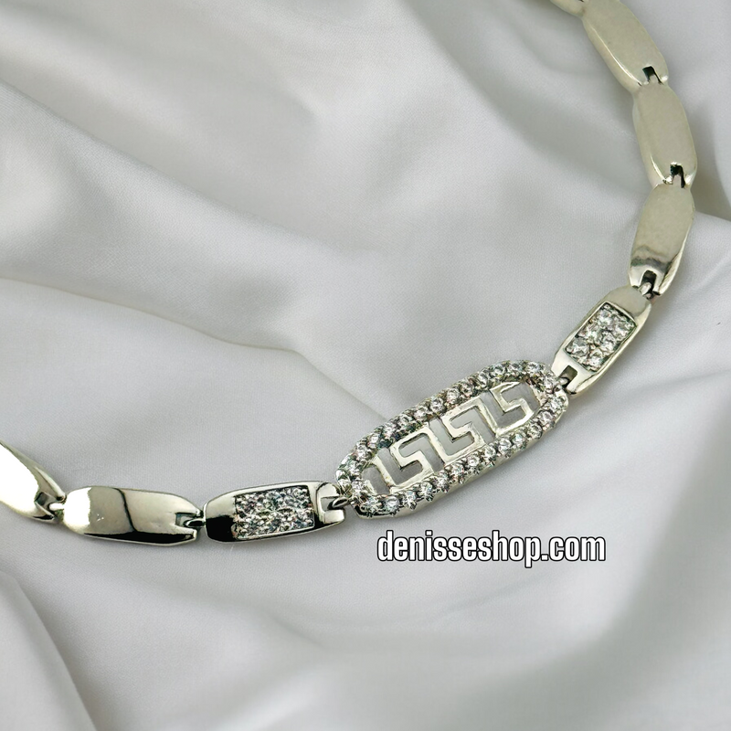 SILVER DESIGN BRACELET BR411