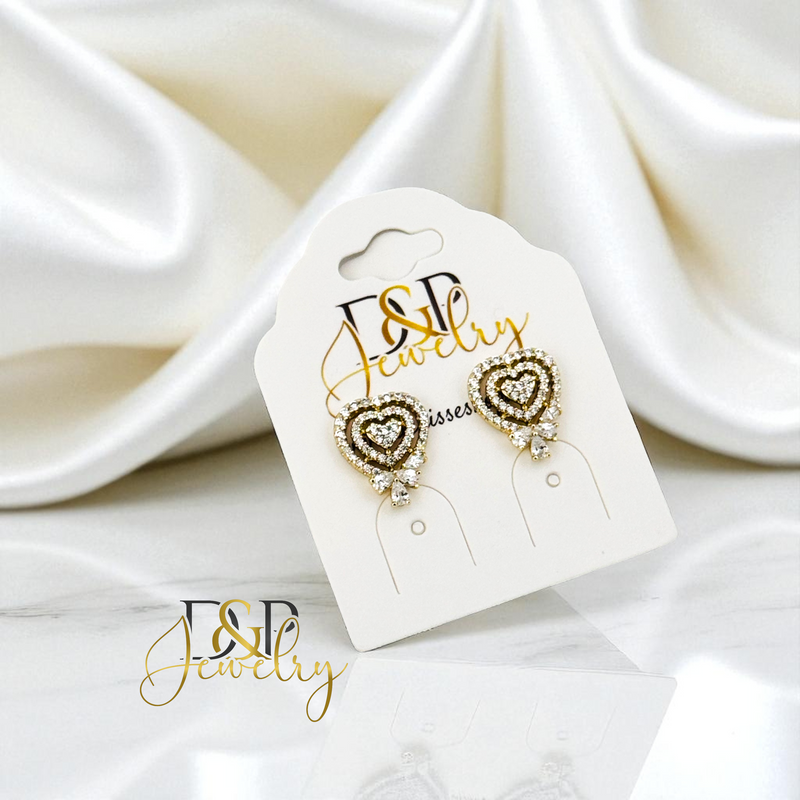 14K FASHION EARRING E905