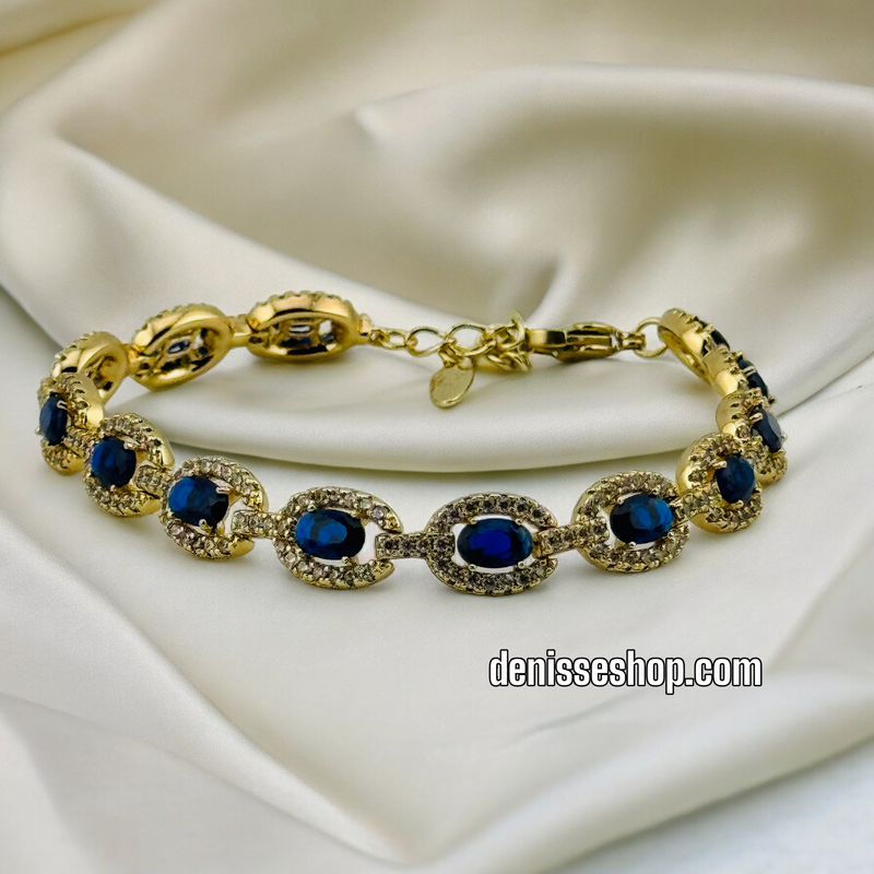 14K BLUE BRACELET BR365