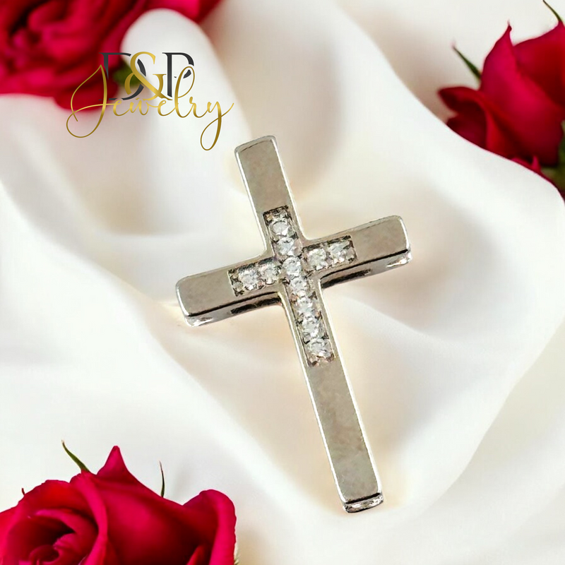 SILVER CROSS PENDANT P855