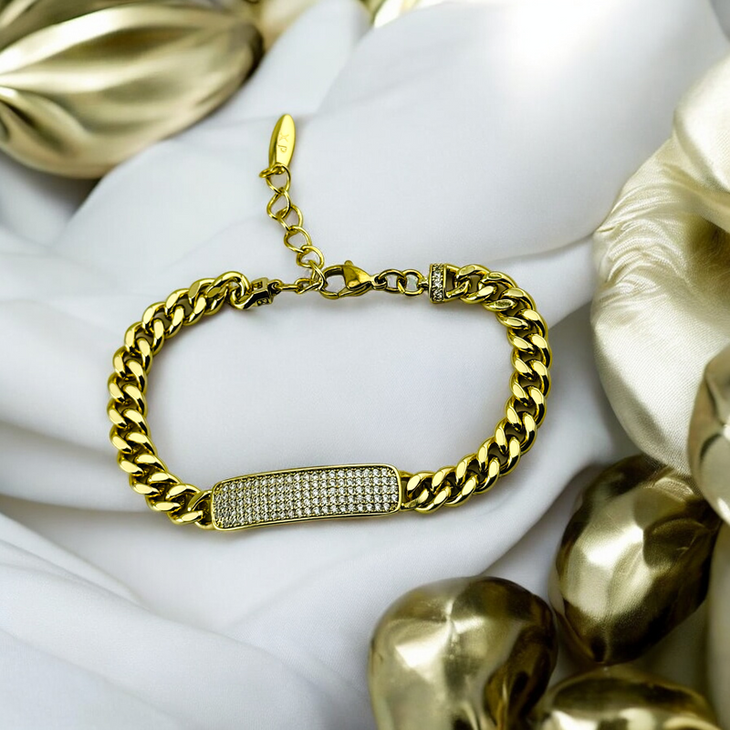 14K GOLD BRACELET BR295