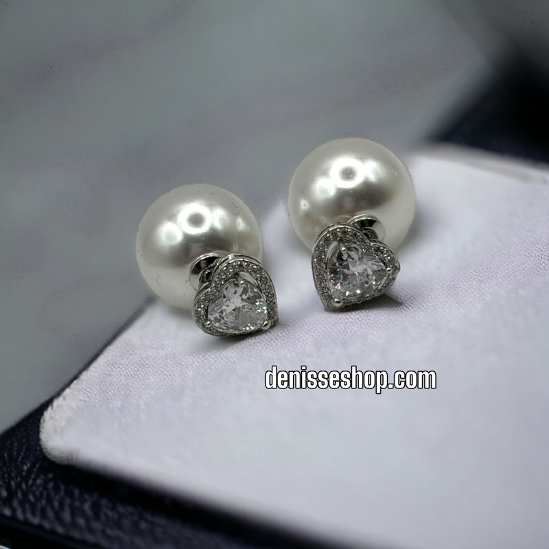 14K PEARL EARRING E290