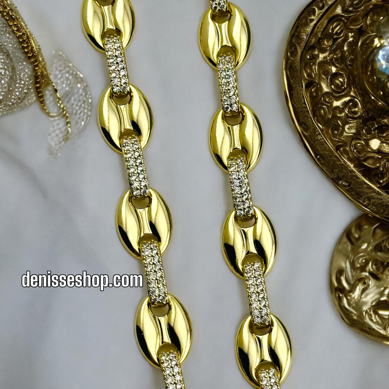 14K GCC FASHION NECKLACE SET N11