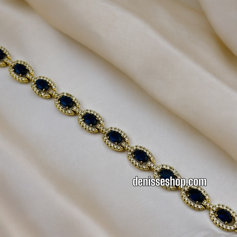 14K BLUE BRACELET BR365