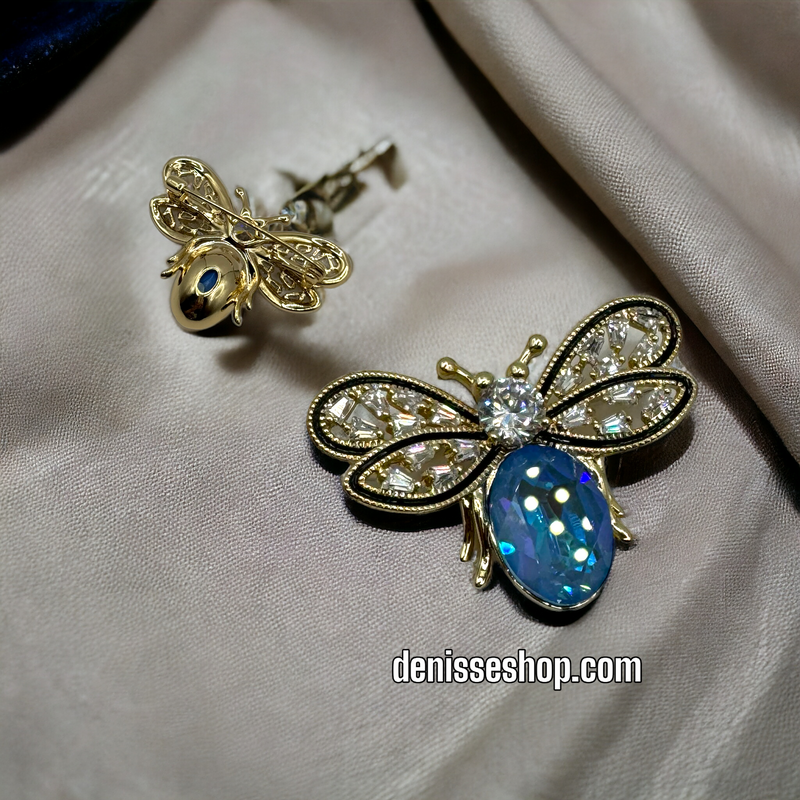 14K BEE BROOCH