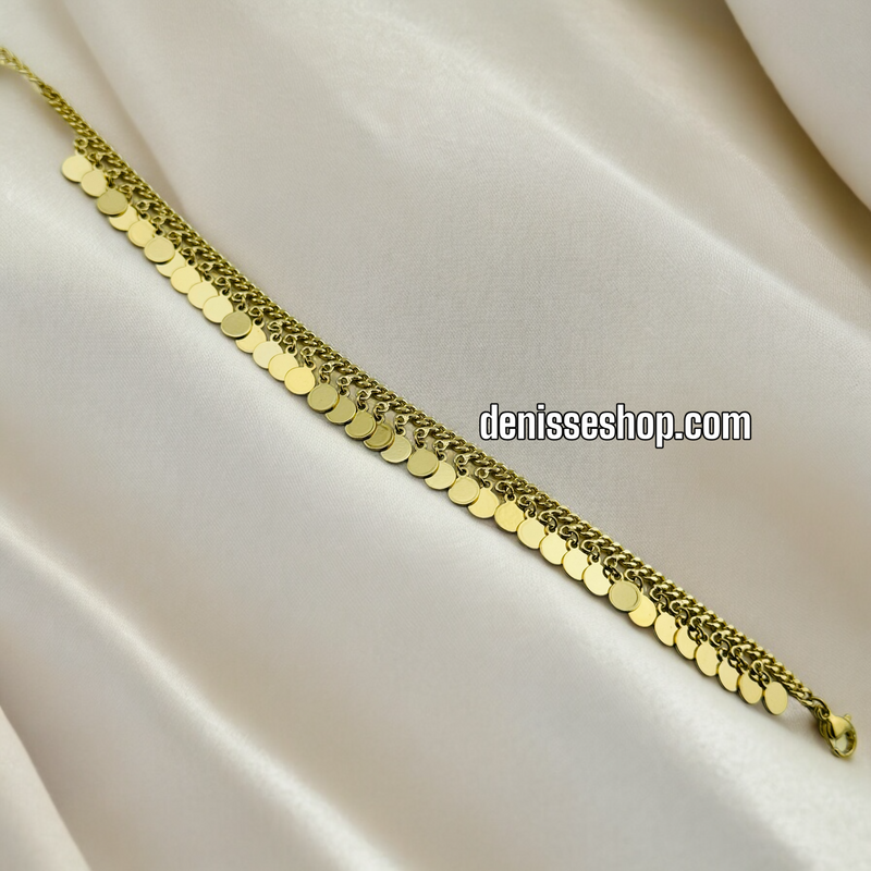 14K GOLD BRACELET BR355