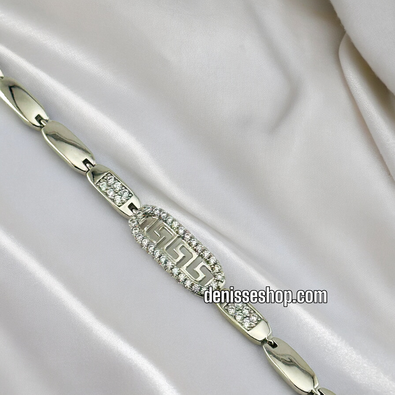 SILVER DESIGN BRACELET BR411