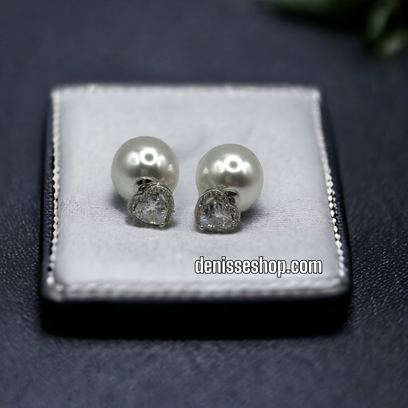 14K PEARL EARRING E290