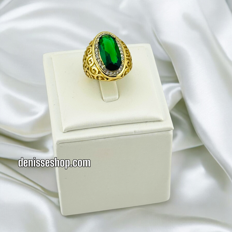 14K GREEN RING RG212