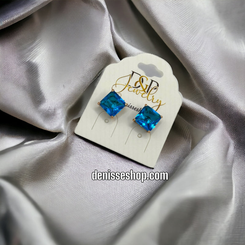 18K COLORFUL EARRING E301