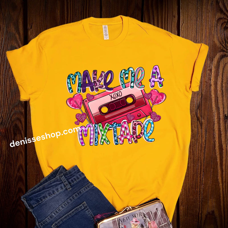 DENISSE BOUTIQUE BLUSA DE DAMA MAKE ME A MIXTAPE  PL079