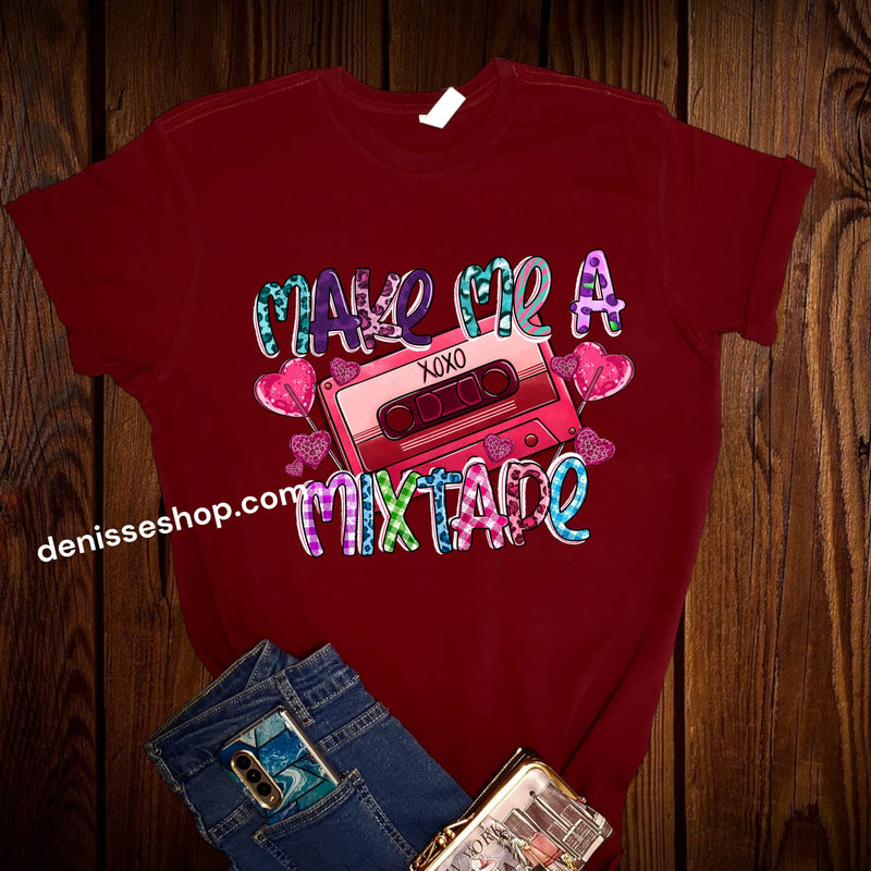 DENISSE BOUTIQUE BLUSA DE DAMA MAKE ME A MIXTAPE  PL079