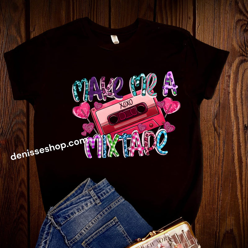 DENISSE BOUTIQUE BLUSA DE DAMA MAKE ME A MIXTAPE  PL079