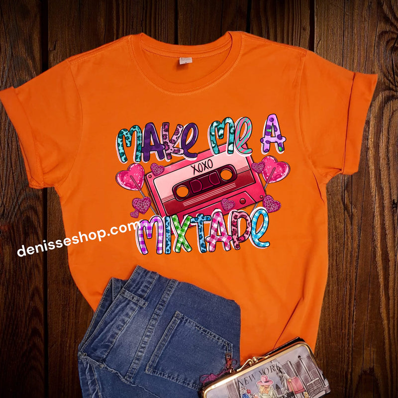 DENISSE BOUTIQUE BLUSA DE DAMA MAKE ME A MIXTAPE  PL079