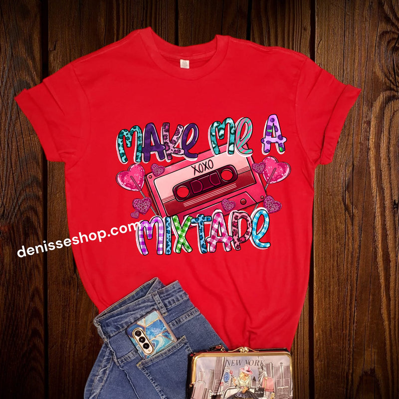 DENISSE BOUTIQUE BLUSA DE DAMA MAKE ME A MIXTAPE  PL079