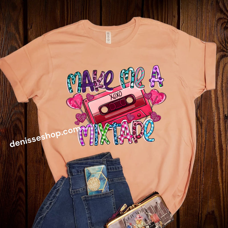 DENISSE BOUTIQUE BLUSA DE DAMA MAKE ME A MIXTAPE  PL079