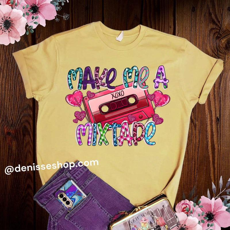 DENISSE BOUTIQUE BLUSA DE DAMA MAKE ME A MIXTAPE  PL079