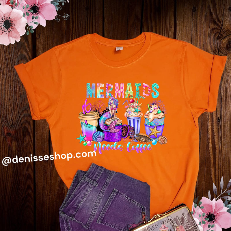 DENISSE BOUTIQUE BLUSA DE DAMA MERMAIDS NEEDS COFFEE PL089