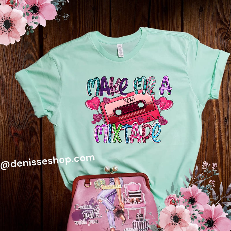 DENISSE BOUTIQUE BLUSA DE DAMA MAKE ME A MIXTAPE  PL079