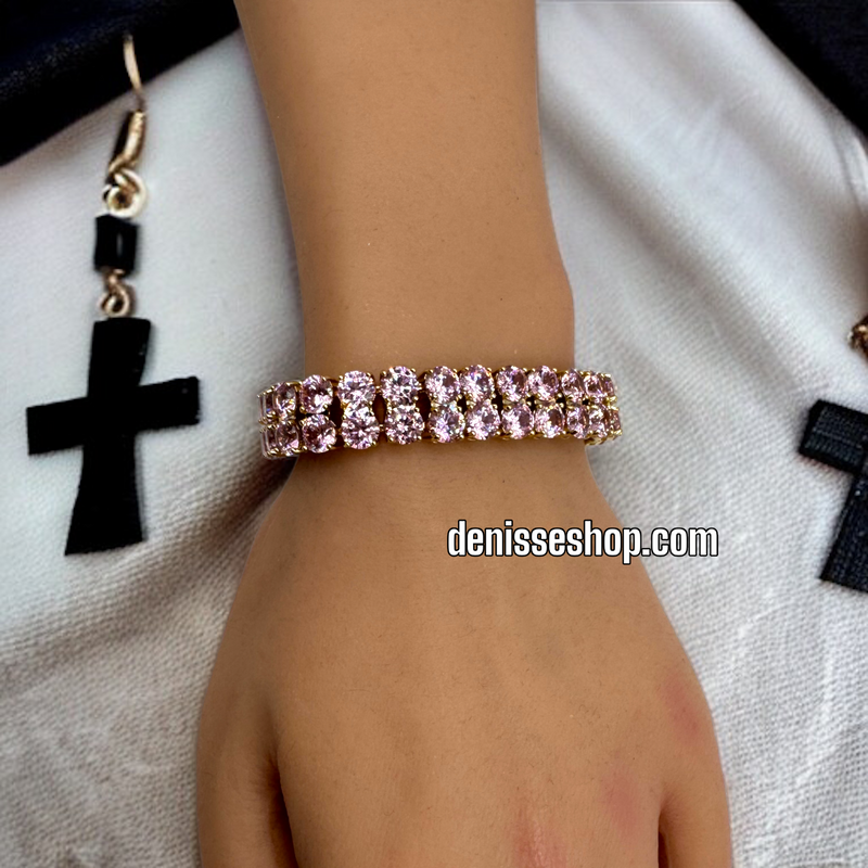 14K PINK BRACELET BR304