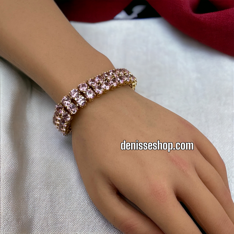 14K PINK BRACELET BR304