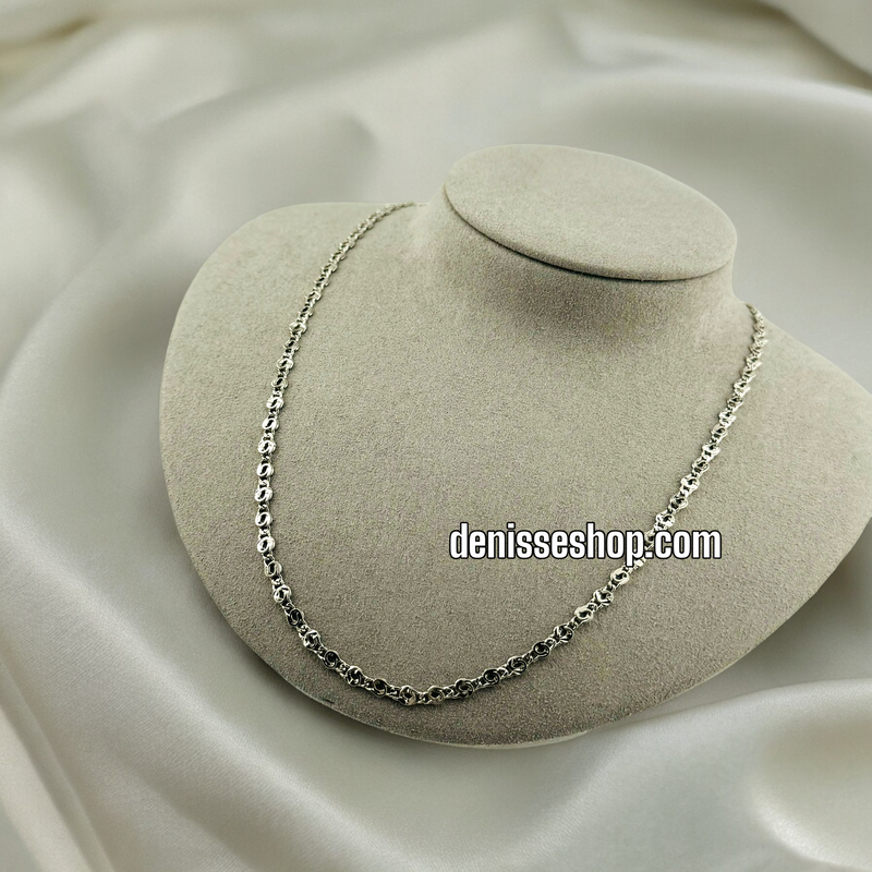 ROUNDED SILVER CHAIN 3MM C516
