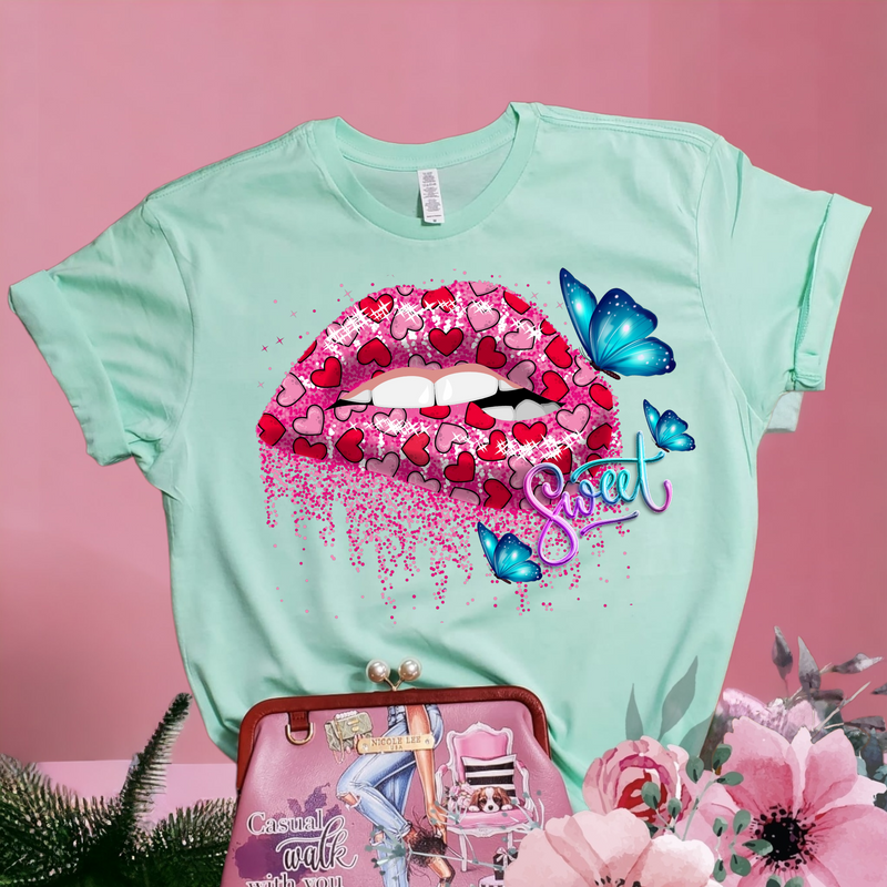 DENISSE BOUTIQUE BLUSA DE DAMA SWEET LIPS PL044