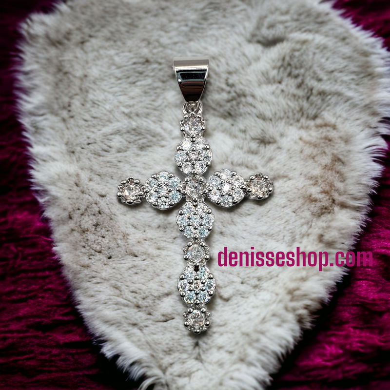 Silver Cross Pendant P34