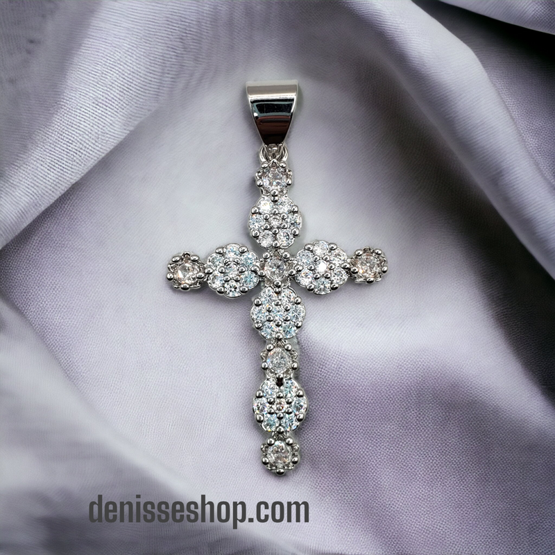 Silver Cross Pendant P34