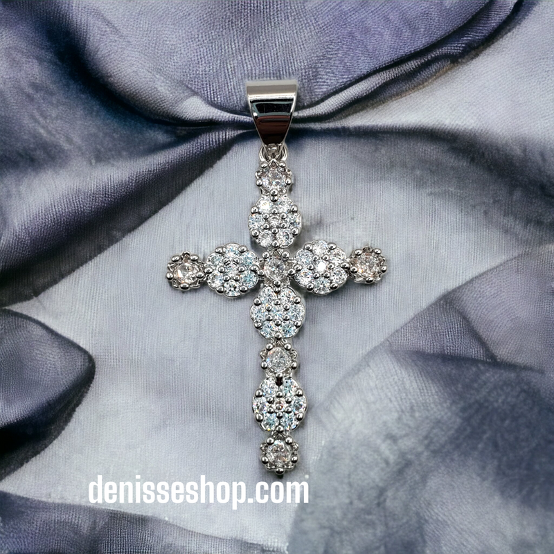 Silver Cross Pendant P34