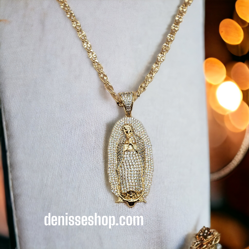 Virgen of Guadalupe Pendant P77