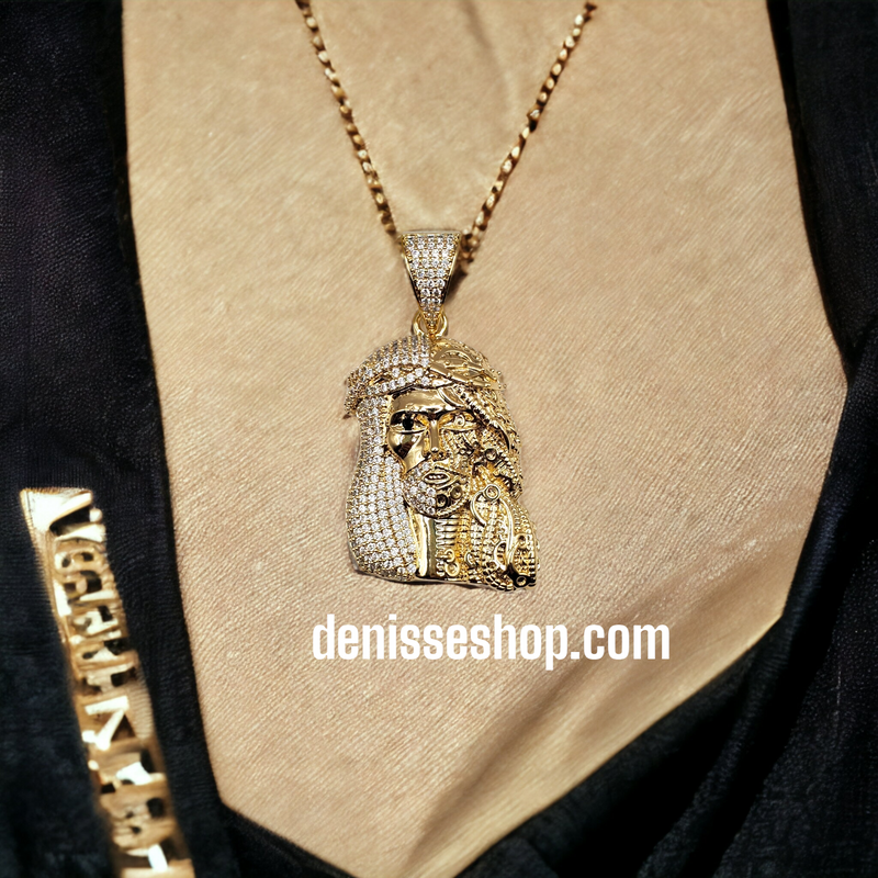 JESUS FACE PENDANT P717